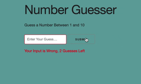 Number Guesser